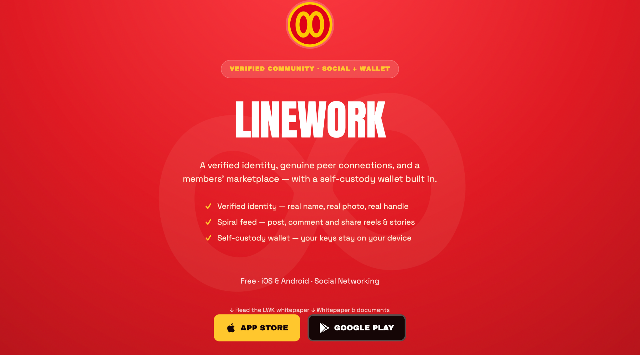 Linework app campaign creative